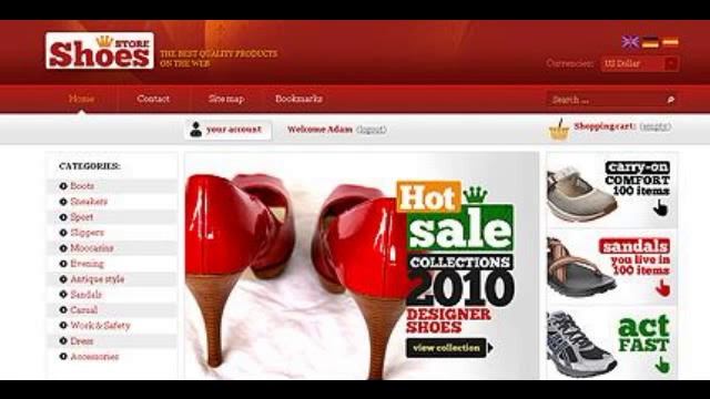 Preview Happy Shoes TMT Fashion - PrestaShop смотреть онлайн