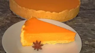 Тыквенный пирог. Пирог с тыквой. Американский тыквенный пирог. смотреть онлайн