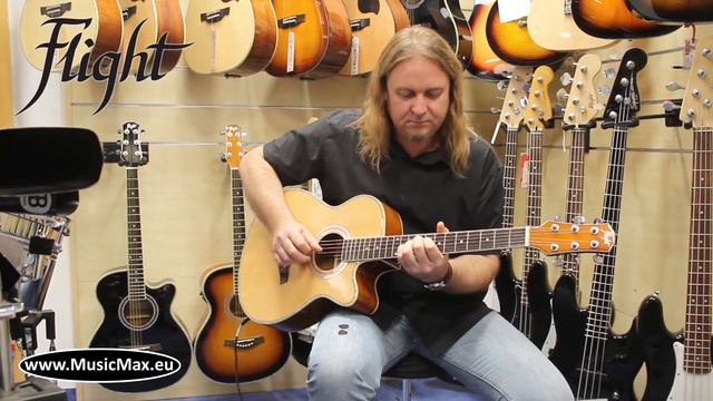 Acoustic Guitar FLIGHT F-230 | Sound Demonstration