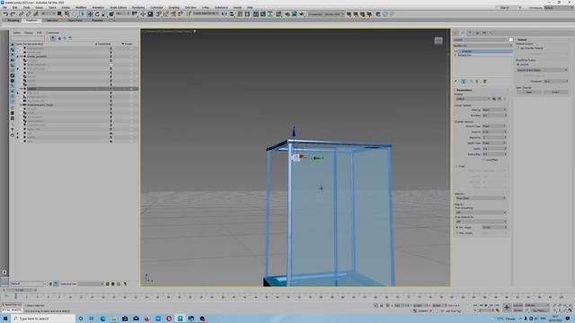 3Ds max 2024 - how to bevel edges (Chamfer modifier) - tutorial EN (2023) смотреть онлайн