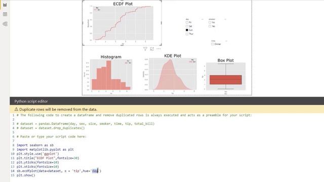 How To Use ECDF Plots With Python And Power BI смотреть онлайн