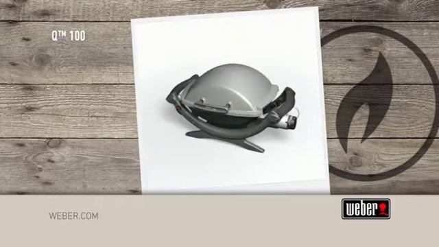 Weber Q100 Gas Barbecue смотреть онлайн