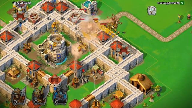 Age of Empires : Castle Siege wining of siege of Calais. смотреть онлайн