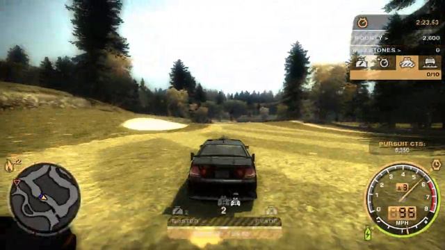 NFS Most Wanted 2005 (#6 сессия 1)у меня конфисковали машину (28) #NFS #NFSMostWanted #DTPGame