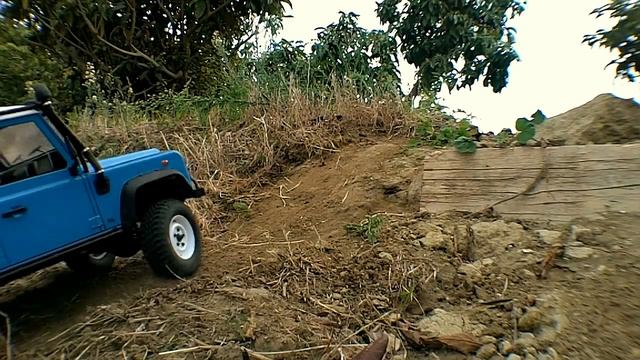 RC scale 4x4 - Land Rover Defender 90 - test 5 смотреть онлайн