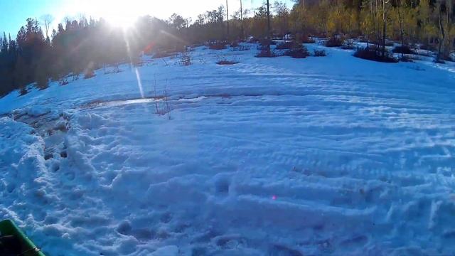 Рыбалка, с которой мы могли не вернуться! Окуни-горбачи в апреле. ХМАО смотреть онлайн