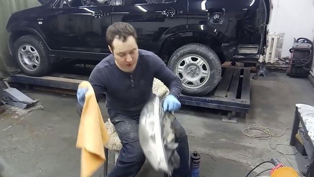 Как залакировать фары, чтобы не было мутных и белесых пятен! смотреть онлайн