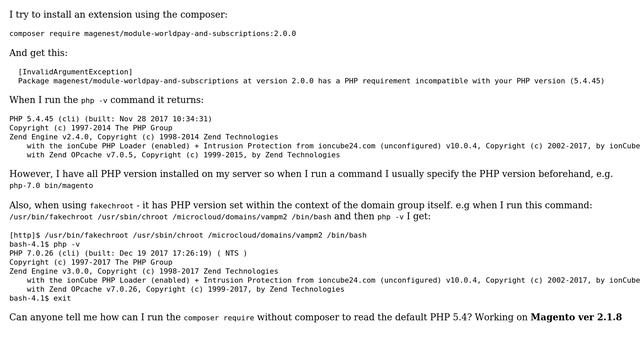 Magento: PHP requirement incompatible with your PHP version (2 Solutions!!) смотреть онлайн