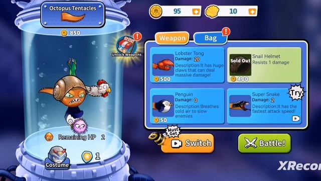 Прикольноя игра Crazy Octopus смотреть онлайн