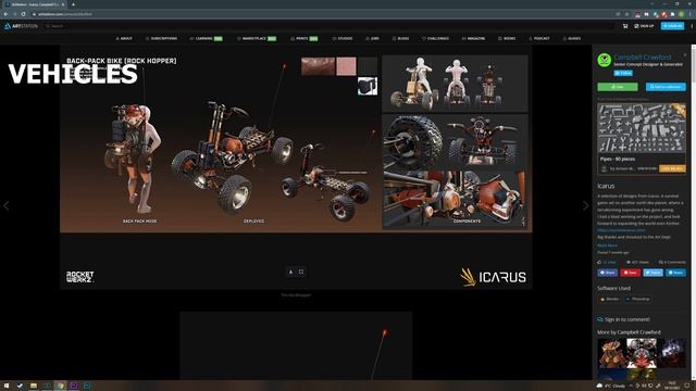 THIS ICARUS CONCEPT ART IS AMAZING, POSSIBLE FUTURE CONTENT? смотреть онлайн