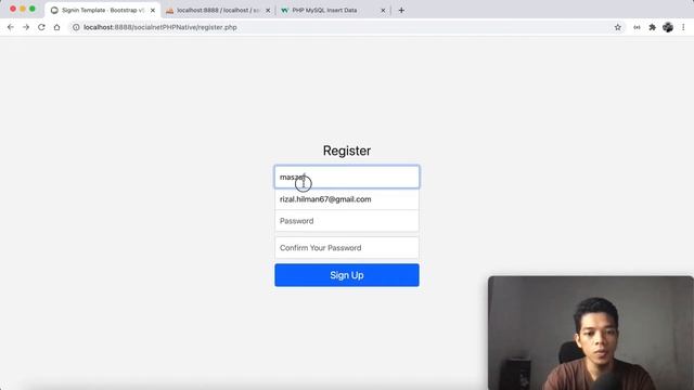 Part 3 - Backend: Modul Register Akun Pengguna - Membuat Web Sosial Media смотреть онлайн