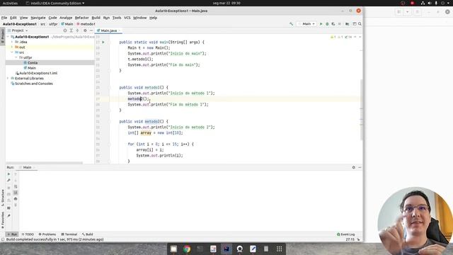 LOO - Exceptions e Try-Catch no Java (Exemplos Práticos) смотреть онлайн