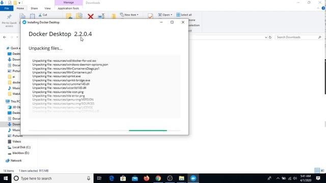 Docker desktop installation on Windows 10 смотреть онлайн