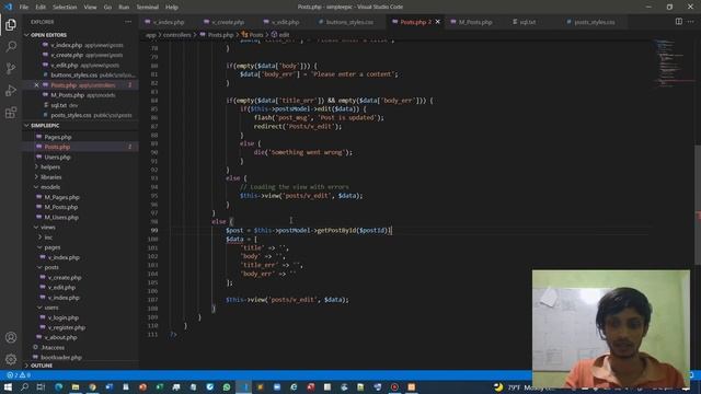 PHP MVC Framework - #26 - Building a Social Network - Update post view and classes смотреть онлайн