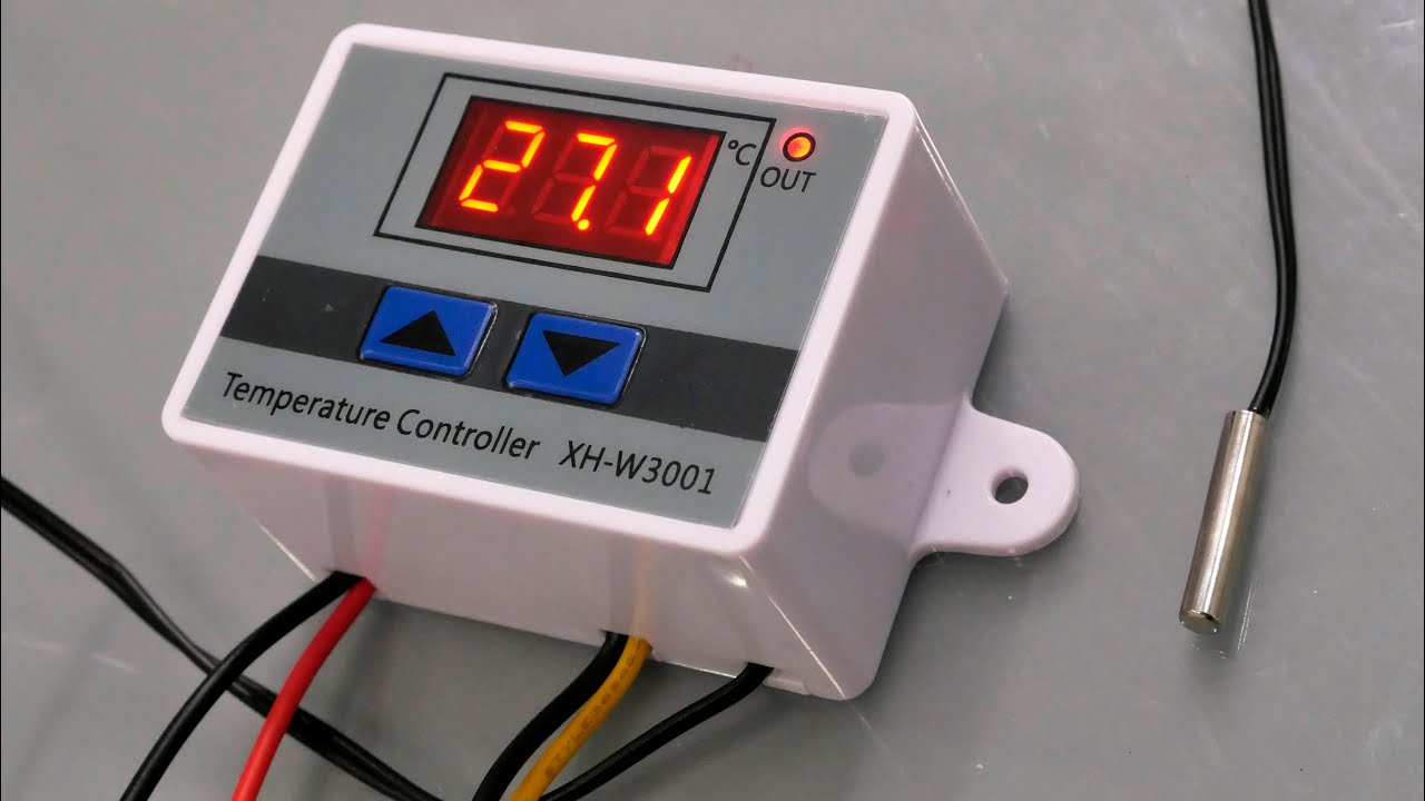 Терморегулятор XH-W3001 220v с Китая Подключение, настройка, инструкция смотреть онлайн