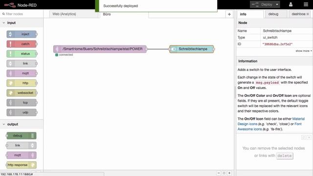 NodeRed-Tutorial Part 3: Sonoff über MQTT schalten | haus-automatisierung.com смотреть онлайн