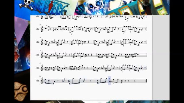 Violin Mario Overworld Sheet Music смотреть онлайн