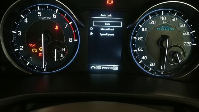 Instrument cluster /MID of next generation ERTIGA 2019 vxi model смотреть онлайн