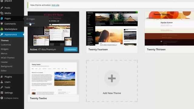 Video Showing How To Install The XT-Xtra Wordpress Theme смотреть онлайн