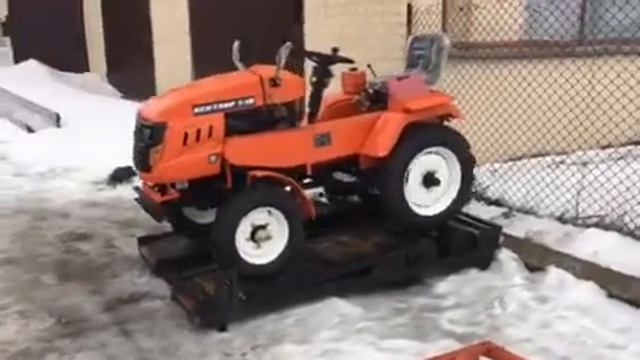 Обкатка минитрактора Кентавр смотреть онлайн