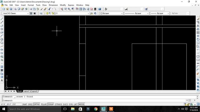 How to draw elevation & section in AutoCAD 2007 смотреть онлайн