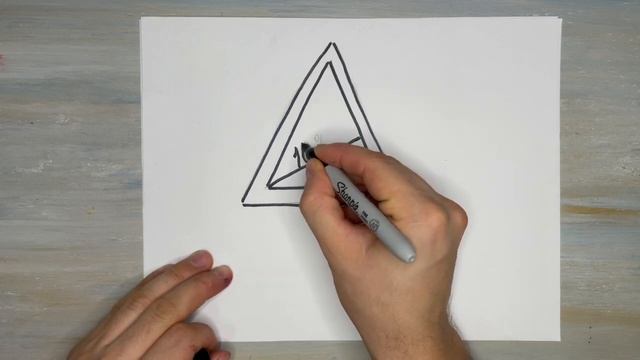 Как нарисовать Дорожный Знак Крутой Подъем смотреть онлайн