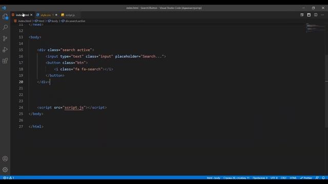 #4Project - Search ButtonHTML, CSS, Javascript yordamida смотреть онлайн