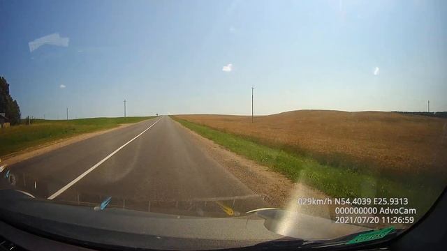 Р-48_П 2 Подъезд к г. Ошмяны от автомобильной дороги Р-48. Прямое направление 1 смотреть онлайн