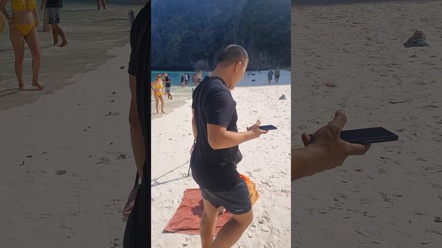 чудесный тропический пляж мая бей в Таиланд район островов пхи пхм смотреть онлайн