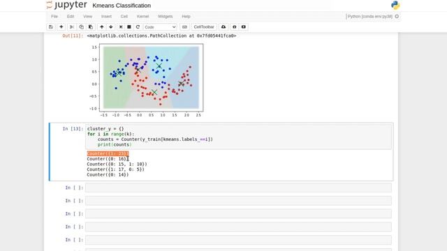 Numpy: Classification with Kmeans смотреть онлайн