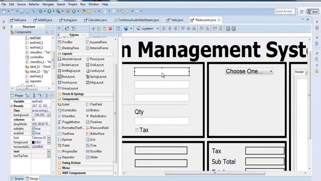 How to Create Restaurant Management System with Java Program in Eclipse - Full Tutorial смотреть онлайн
