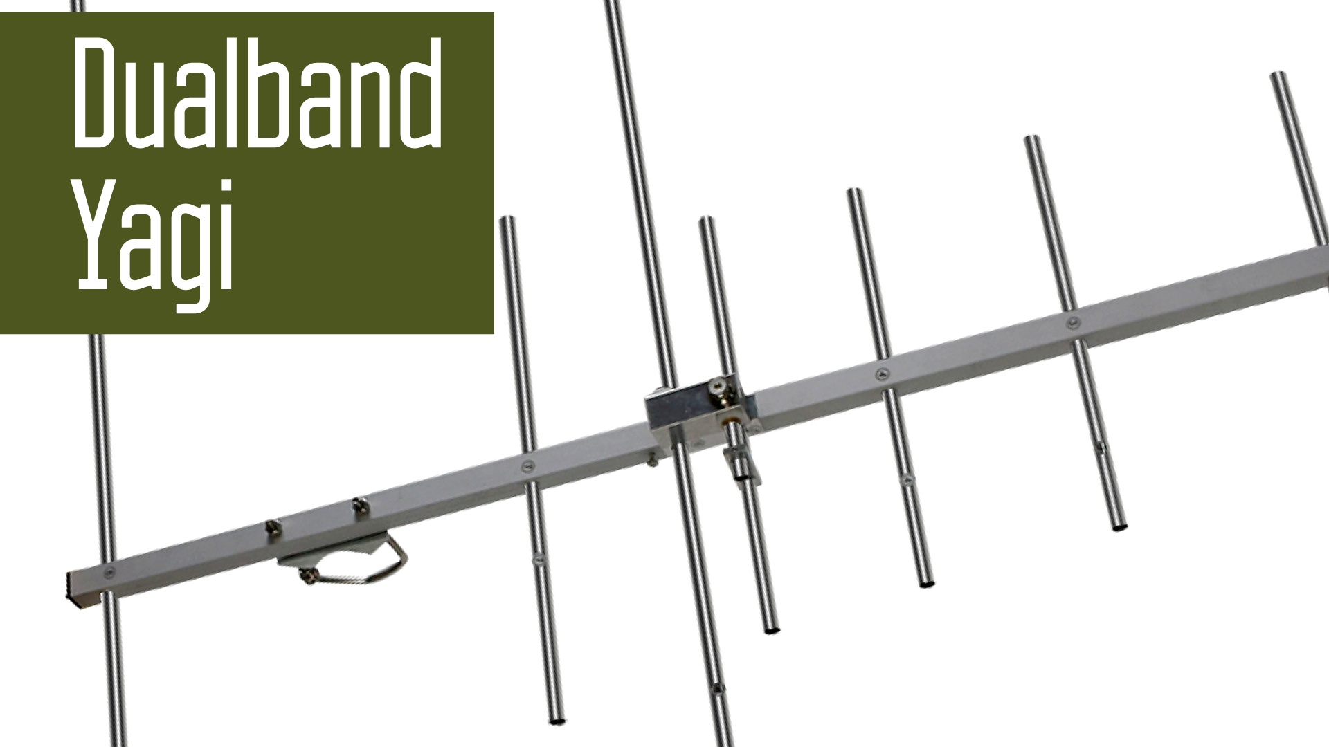 Антенна Yagi Retevis Ailunce AY04. Двухдиапазонная направленная антенна волновой канал. смотреть онлайн