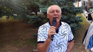 Танцы на Приморском бульваре - Севастополь - 04.08.19 - День Железнодорожника - Певец Сергей Соков