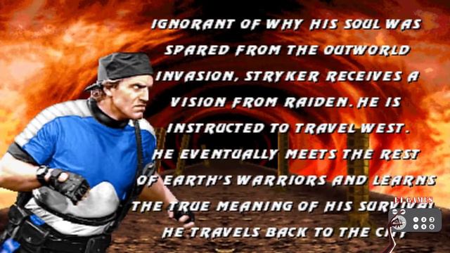 Ultimate Mortal Kombat III - Arcade - Biography and Ending - Stryker смотреть онлайн