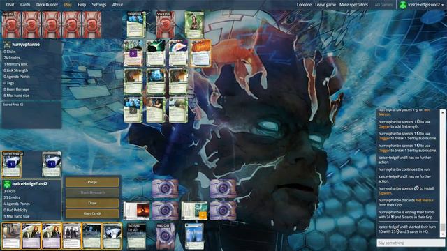 Netrunner - Titan Train vs Stealth Smoke (hurryupharibo) смотреть онлайн