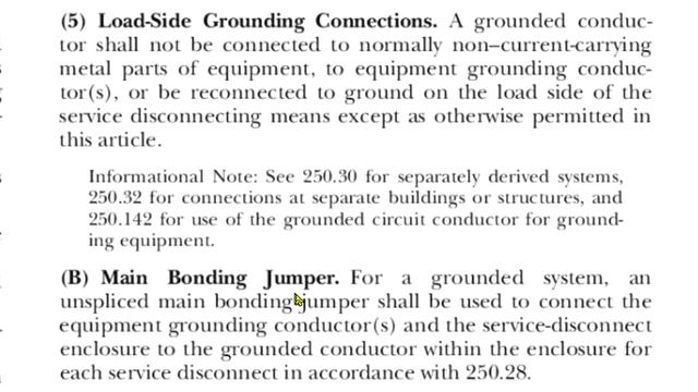 In Which Panel are the Neutral and Ground Bonded? смотреть онлайн