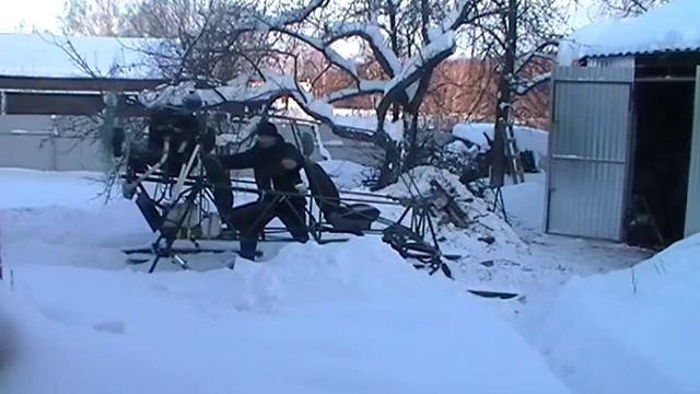 Аэросани . Пробный запуск . смотреть онлайн