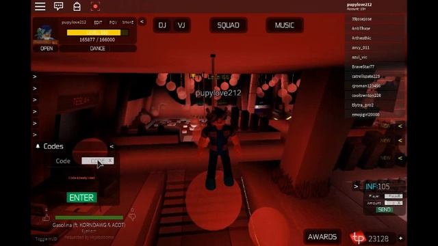 (ROBLOX) 17 CODES FOR CLUB TESLA!!!!! смотреть онлайн