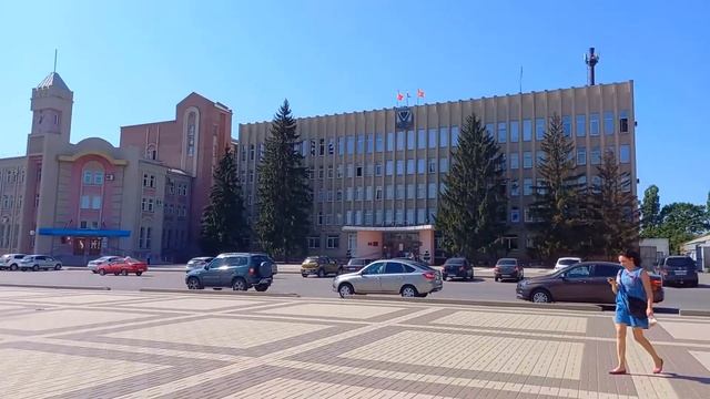 Площадь в Борисоглебске - июль 2020 смотреть онлайн