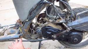 Ремонт Honda Tact 24. Часть 1.