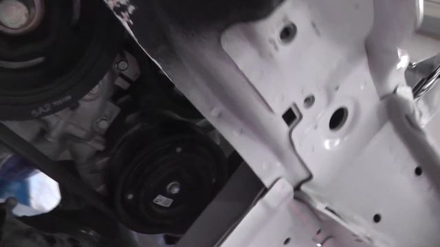 Honda Accord 9 USA. Вытяжка лонжерона, стакана.