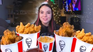 МУКБАНГ 50 острых крылышек КФС челлендж баскет фри Ближайшие планы KFC 50 Wings Mukbang Challenge