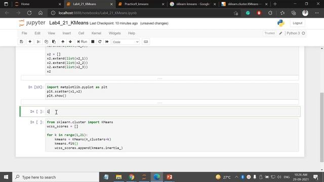 Lab 5 || K-Means implementation on Iris Dataset (Lab Date: 29/09/2021) смотреть онлайн