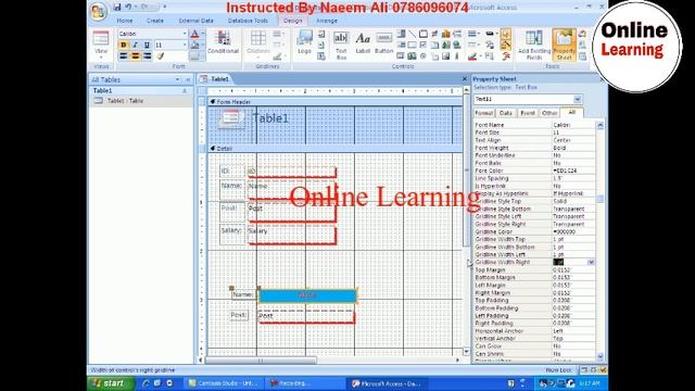 Microsoft Access Tutorial 06 | Lecture 06 | Lesson 06 | Pashto Language смотреть онлайн