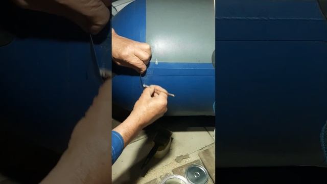 ремонт лодки ПВХ своими руками смотреть онлайн