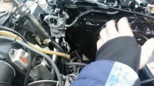 Установка двигателя Лифан на снегоход Ямаха браво