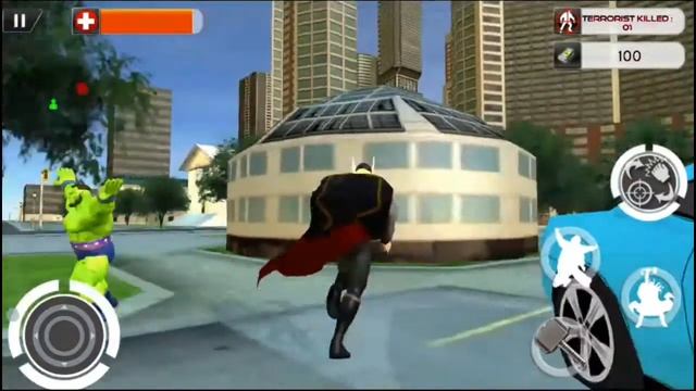 Super Hammer Hero : Justice Squad City League War (by Gamebook Studios) Android GamePlay Video смотреть онлайн