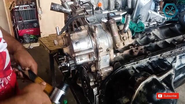 2KD Diesel Engine Ftv Toyota Hilux D4d Full Engine Video ???