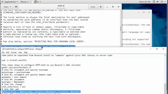 Install Postfix to configure SMTP server in centos 7 смотреть онлайн