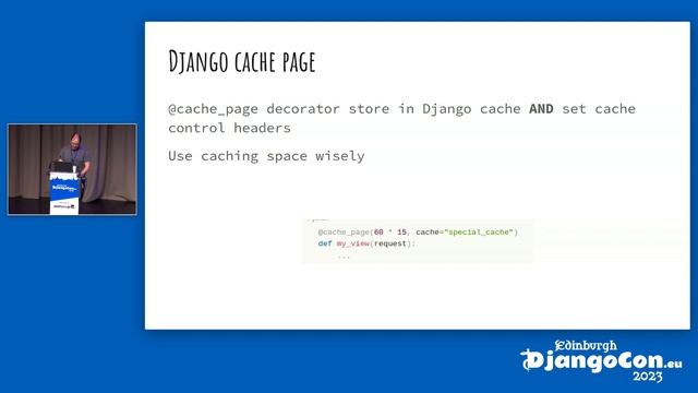 DjangoCon Europe 2023 | Caching everywhere смотреть онлайн